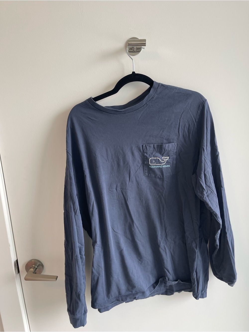 Vineyard Vines Men's Long-Sleeve Pocket Tee - Navy